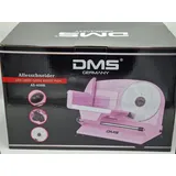 DMS Allesschneider AS-400R, Rosa, Brotschneidemaschine, Küche, Wurst