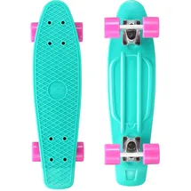 Star-Skateboard Star Skateboard Kicktail Blau/Pink