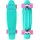 Star-Skateboard Star Skateboard Kicktail Blau/Pink