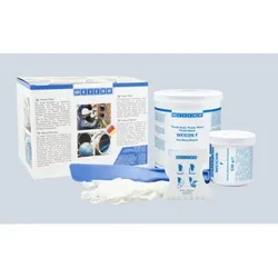 F | aluminiumgefülltes Epoxidharz-System für Reparatur und Formgebung | 2 kg | aluminium metallic