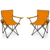 BigDean Campingstuhl Orange 2 St.