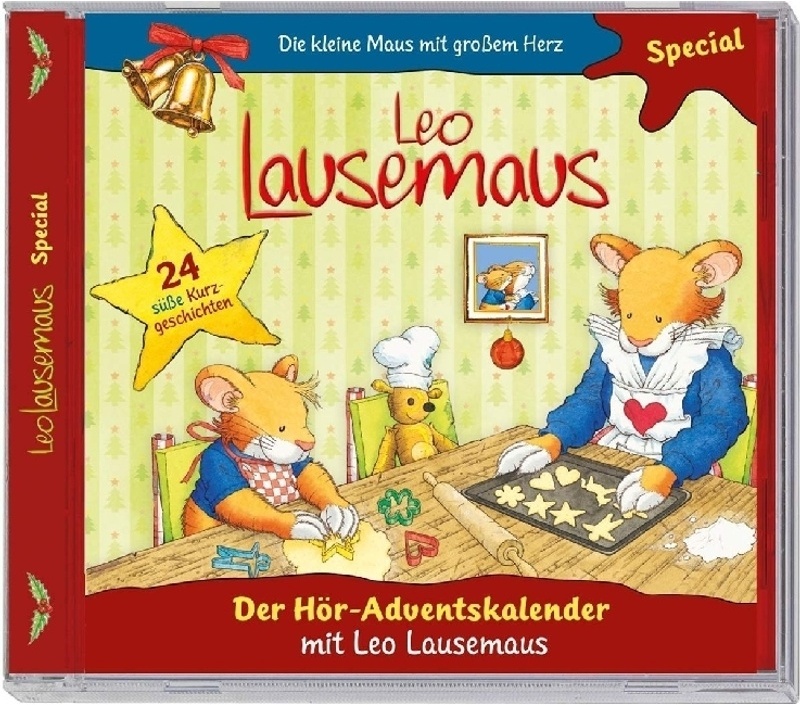 Leo Lausemaus - Leo Lausemaus - Der Hör-Adventskalender,1 Audio-Cd - Leo Lausemaus (Hörbuch)