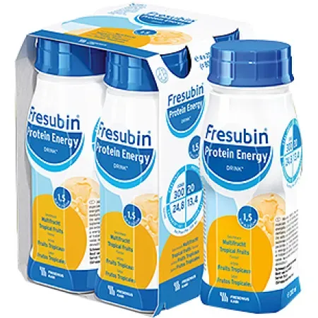 Fresubin Protein Energy Drink Multifrucht Trinkflaschen 4x200ml