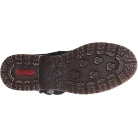 Rieker Winterstiefel RIEKER, Damen, Gr. 43, Normalschaft, schwarz, Lederimitat, modisch, Schuhe, Langschaftstiefel, Blockabsatz, TEX-Membran, seitlicher Stretch