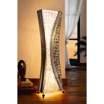Dekoleidenschaft Stehlampe "Bali", 29x15x99 cm, Deko-Leuchte, Deko-Lampe, Stimmungsleuchte