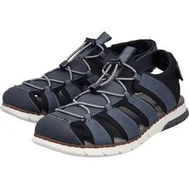 Rieker 25246 Herren Blau/Grau/Schwarz 41