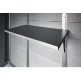 Wolff Finnhaus Regal Set 80 cm für Metall Gartenhäuser Ulrik & Linnea