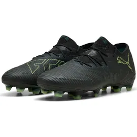 Puma Future 8 Ultimate Low FG puma black-fizzy light-green terrain (02) 13