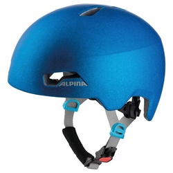 Alpina Sports Fahrradhelm, Kinder- Jugend Helm Hackney blau 47-51 – 47 cm – 51 cm