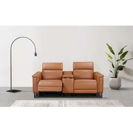OTTO home Couch Kunstleder 2-Sitzer Braun