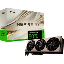 MSI GeForce RTX 5070 Ti Inspire 3X OC 16 GB GDDR7