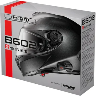 Nolan N-Com B602 R Kommunikationssystem - Schwarz/Grau