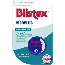 Blistex MedPlus Tiegel | Cooling Care | Pflegt intensiv & Schützt langanhaltend | 7 ml
