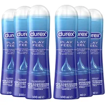 DUREX Feel Gleitgel 6 x 100 ml