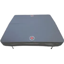 Canadian Spa Whirlpool, Grau, Leder, Quadratisch, 218x218 cm, Freizeit, Pools und Wasserspaß, Poolzubehör, Poolabdeckung