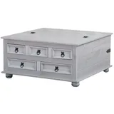VCM ebuy24 Couchtisch grau.