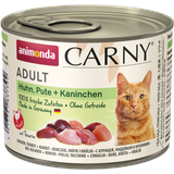 Animonda Carny Adult Huhn, Pute & Kaninchen 6 x 200 g