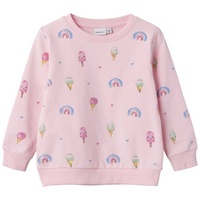 name it - Sweatshirt Nmffransia Summer Dream in parfait pink, Gr.116,