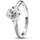 Pandora 193215C01 Damenring Blühende Rose Silber, 52/16,6