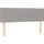 vidaXL Boxspringbett 140 x 200 cm Hellgrau