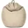 Green Bean Indoor Sitzsack Home Linen mit 200 Liter mit EPS-Perlen Füllung Kuschelig Weich Waschbar - Bodenkissen Liegekissen Sitzkissen Lounge - Sand Creme