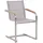 Beliani Gartenstuhl Polyester beige 4er Set