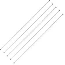 Giesser Ersatzdrähte für Käsedrahtschneider, rostfrei 9633 23 , 1 Packung = 5 Stück, Länge: 23 cm