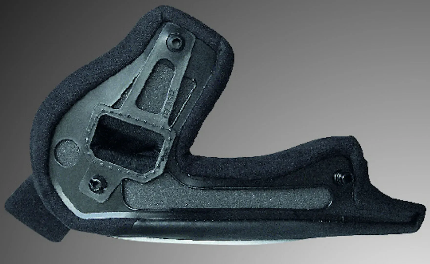 X-Lite X-1005/Ultra Carbon Wangenpolster, schwarz, Größe M 30 30 mm