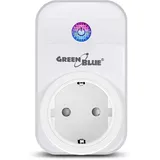 Green Blue GreenBlue GB155G Ferngesteuerte Intelligente Steckdose Android iOS Alexa Google Home Timer Wi-Fi max 2300W 8 Programme