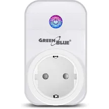 Green Blue GreenBlue GB155G Ferngesteuerte Intelligente Steckdose Android iOS Alexa Google Home Timer Wi-Fi max 2300W 8 Programme