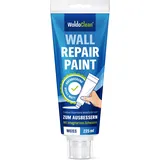 WoldoClean Ausbesserungsfarbe weiß 225 ml Wandfarbe zum Ausbessern Tube