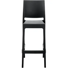 CLP Barhocker Maya 105 x 45 x 51 cm Schwarz