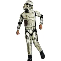 Rubie‘s offizielles Disney Star Wars Death Trooper, Kinder Sturmtruppler Zombie Halloween Kostüm