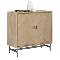 SoBuy Sideboard Küchenschrank Buffetschrank mit 2 Türen 90x87x40,5cm HFSB06-N