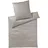 Mako-Satin greige 135 x 200 cm + 80 x 80 cm