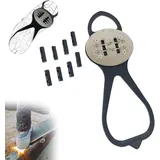 Sparking Flint Pad Schuhüberzug für Skateboard & Motorrad, Fahrrad-Reibungsfunken-Werkzeug-Pads, Skateboard-Feuerstein-Set, Reitschuhüberzüge, verstellbar und funkelnde Feuerstein-Pads Fuß für Schuhe
