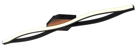 DesignLive Deckenleuchte Buckie Metall Schwarz M (Medium)