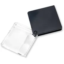 CARSON MagniFlip Plus 2,5x/5x/7x Taschenlupe mit Schutzhülle (GN-44)
