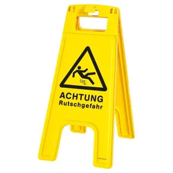 Warnaufsteller Achtung Rutschgefahr 28 cm x 58 cm