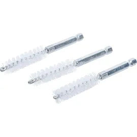 BGS Nylonbürste 12 mm Antrieb Außensechskant 6,3 mm (1/4 Zoll) 3 teilig