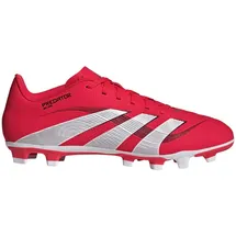 adidas Predator Club FG/MG Herren rot/schwarz/weiß 48