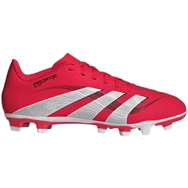 adidas Predator Club FG/MG Herren rot/schwarz/weiß 48