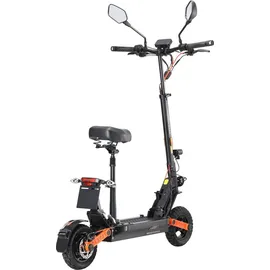 Vorago Joyor S8E Elektroroller 45 km/h 800W Sitz faltbar offroad Federung NFC E-Scooter E-Mofa Moped - Schwarz