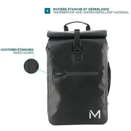 Mobilis 070001 Rucksack Rad-Rucksack Schwarz