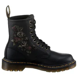 Dr. Martens 1460 Decayed Roses Classic Tumbled Nappa Boots, Plateau Schuh, Boots mit Blockabsatz