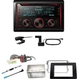 Pioneer FH-S820DAB USB Bluetooth DAB+ CD MP3 Einbauset für Opel Movano ab 2019