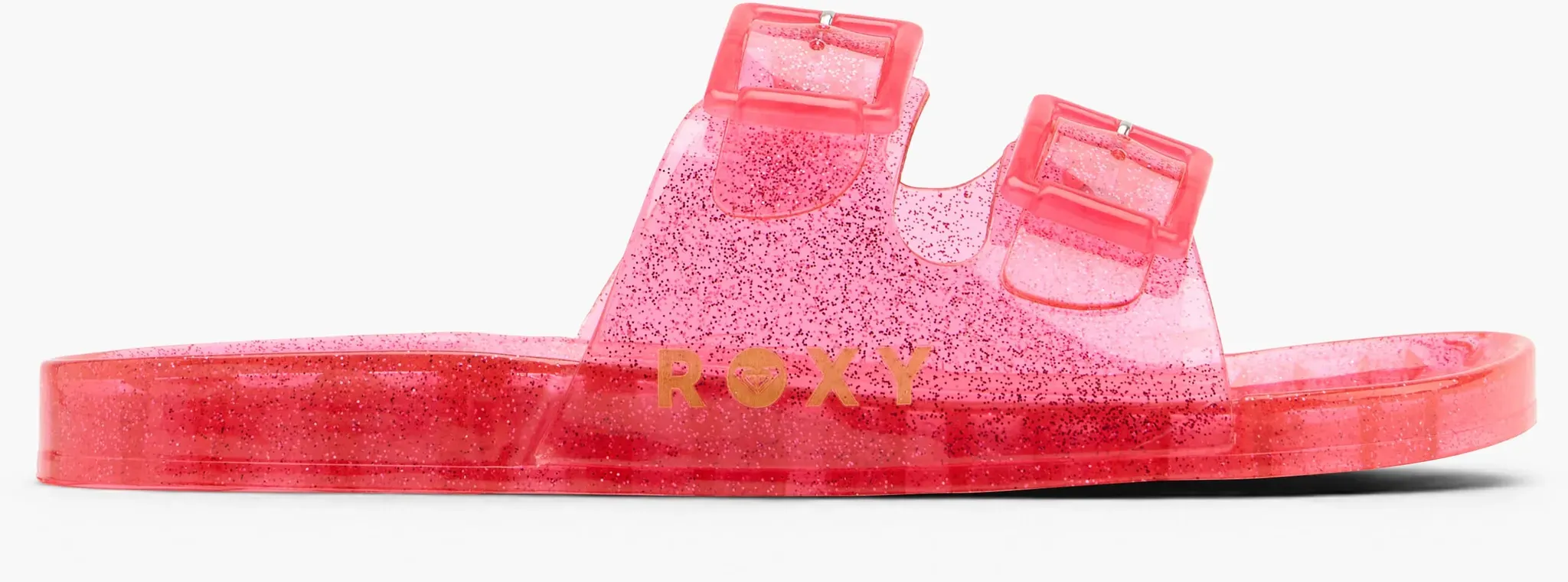 ROXY Kattie Glitter Offener Hausschuh Rot, Damen, Größe: 36 - ROXY Kattie Glitter Offener Hausschuh Rot, Damen, Größe: 36 - woman - Rot