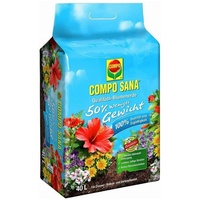 Compo Sana Qualitäts-Blumenerde 50% weniger Gewicht 40 l