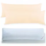CELINATEX Seitenschläferkissen 40x145 Set mit 2X Kissenbezug, CelinaTex First Class BeBasic Natur 6000438