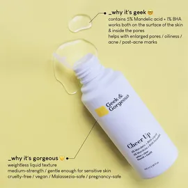 geek & gorgeous Cheer up Chemisches Peeling 146 g